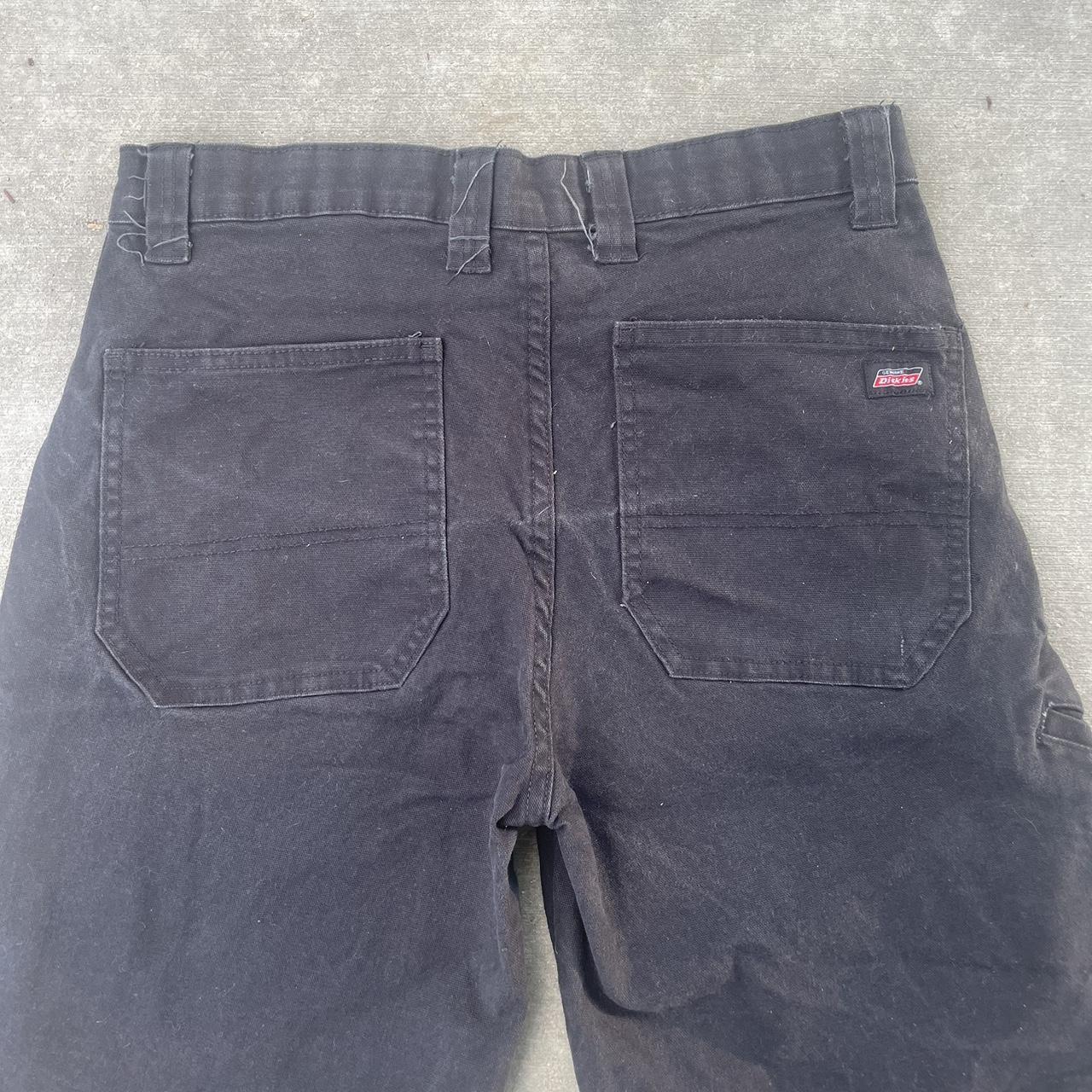 Black Genuine Dickies Jorts no stains or holes... - Depop