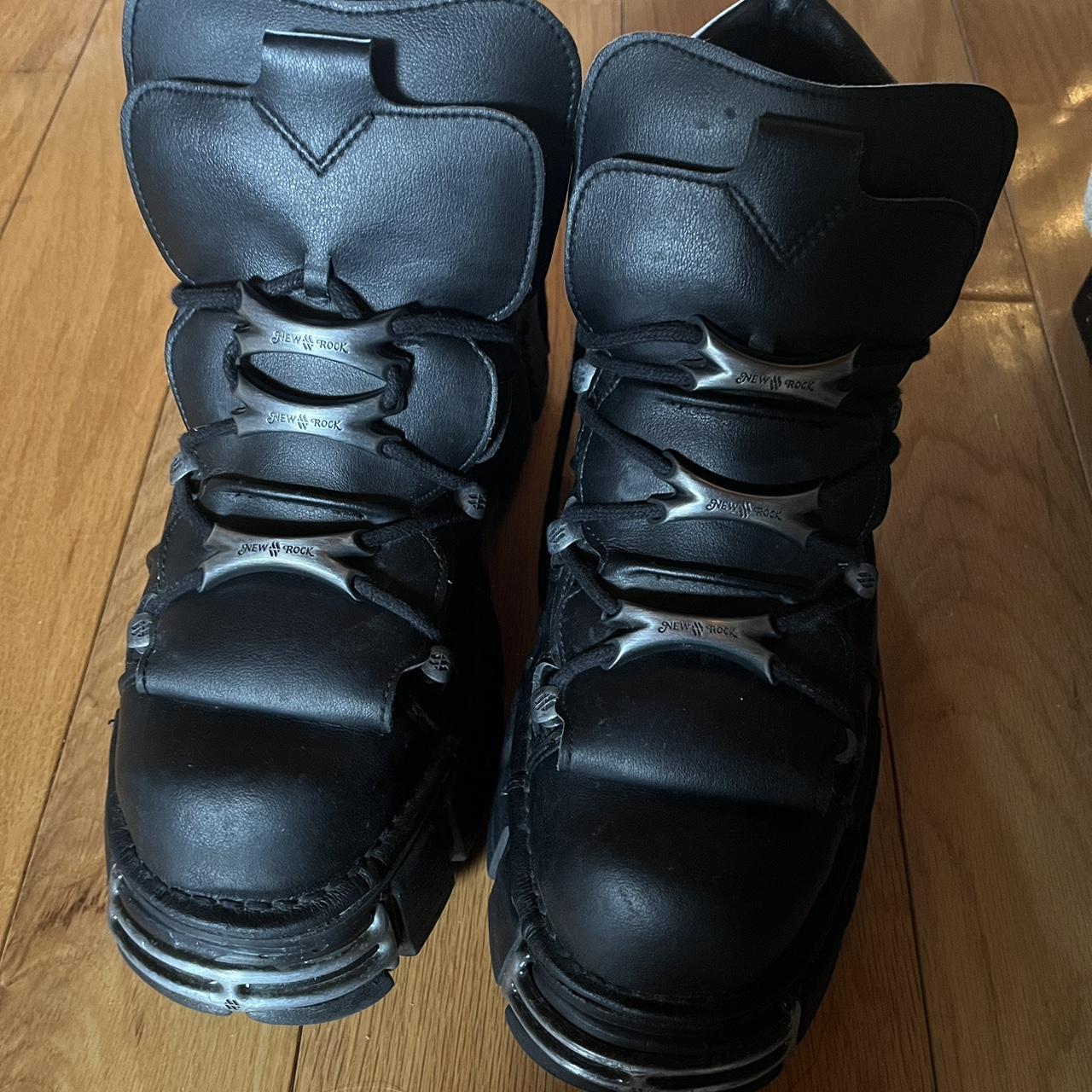 Solid pair of new rocks shoes size 46 EU some scuffs... - Depop