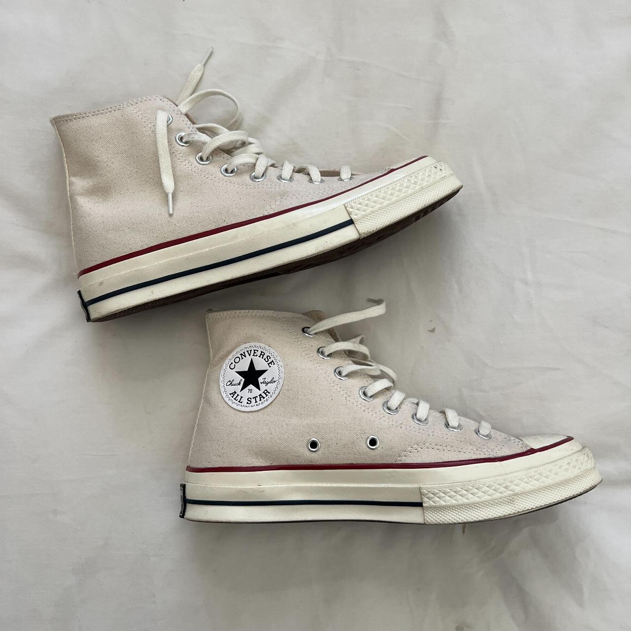 Converse cream colour best sale