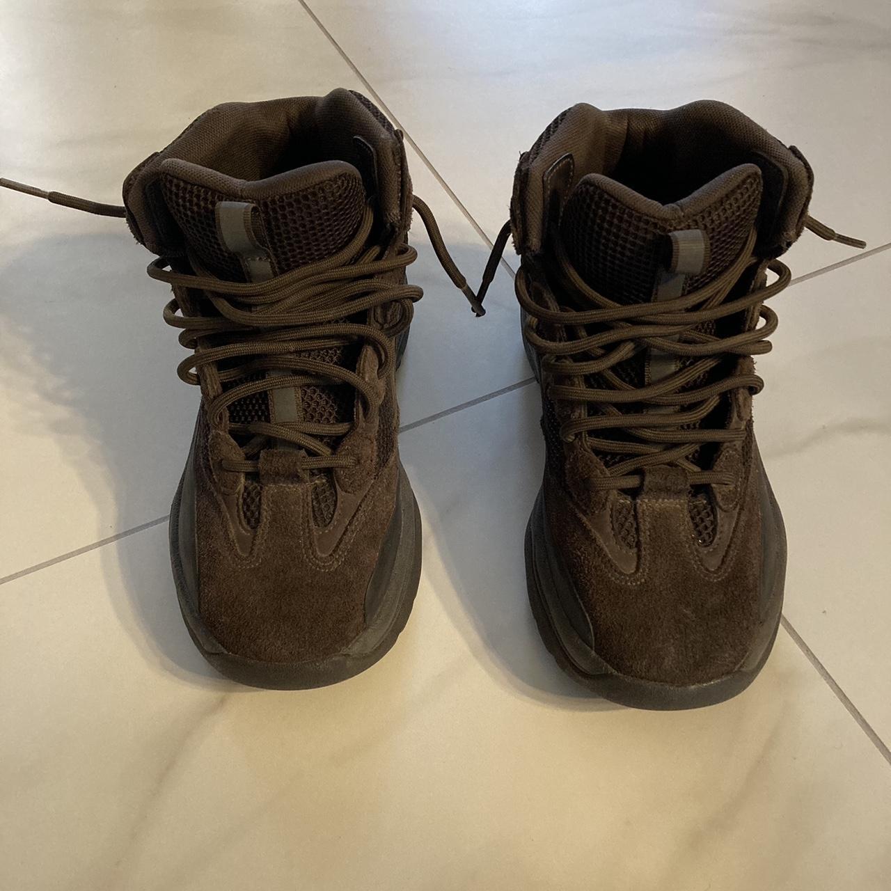 yeezy boots brown