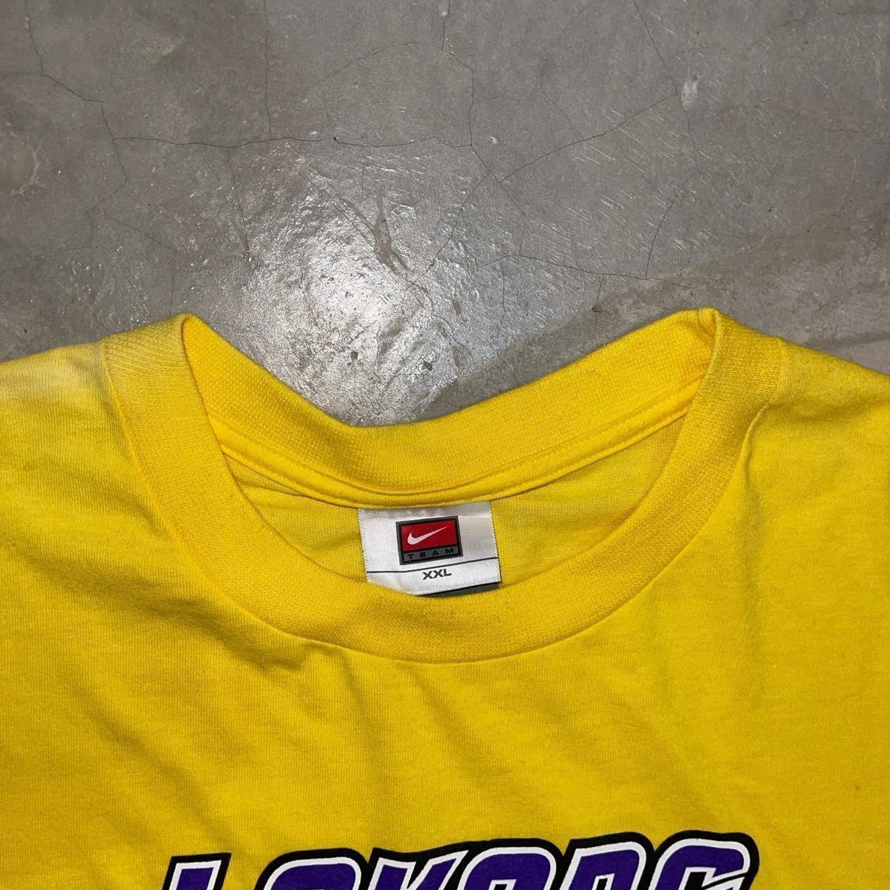 Vintage Los Angeles Lakers Nike Center Swoosh - Depop