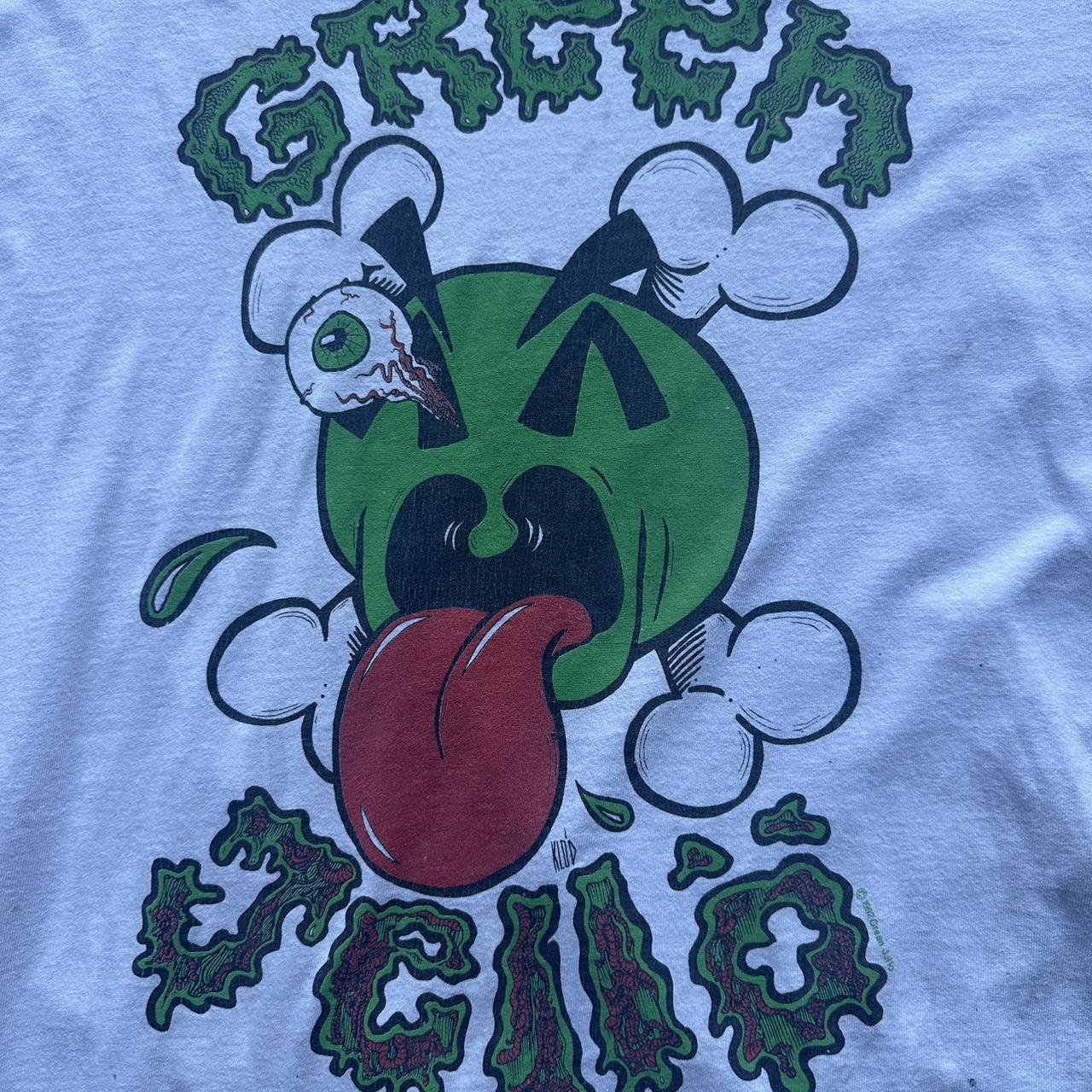 Green jello 90s band tee Vintage On Hanes USA | Depop