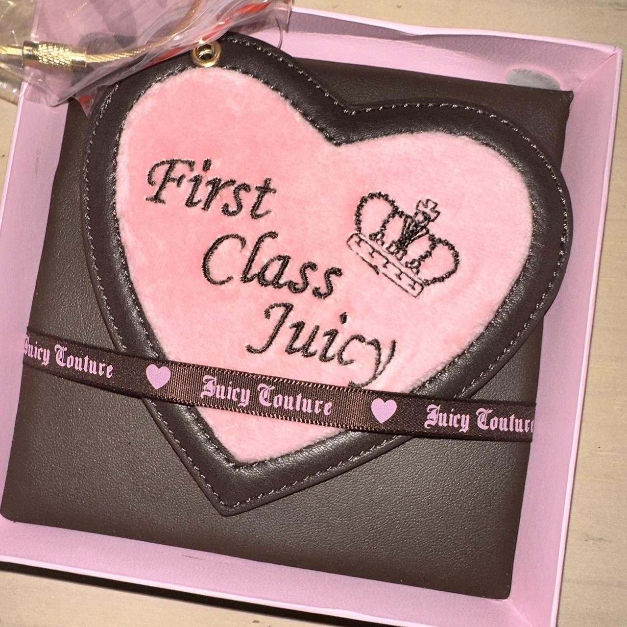Vintage juicy couture luggage tag Depop