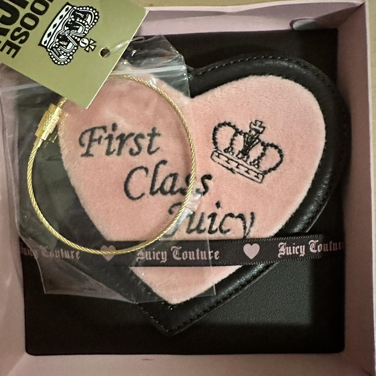 Vintage juicy couture luggage tag Depop