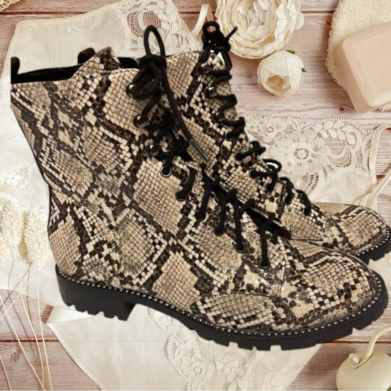 Express sale snakeskin boots