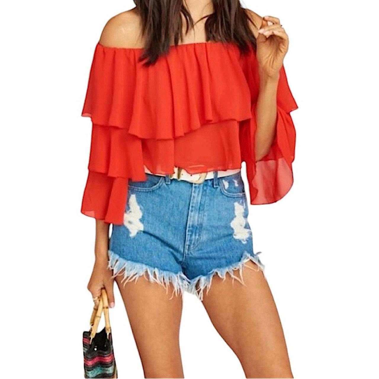 NWT show me online your mumu top