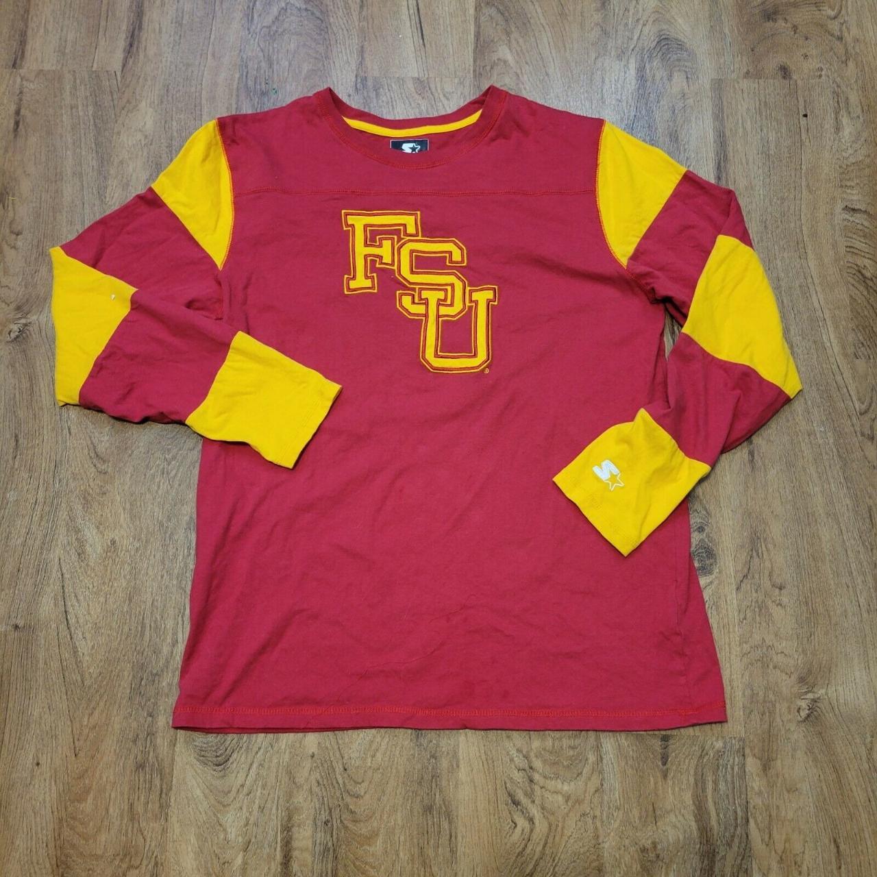 vintage redskins tshirt yellow large #vintage - Depop