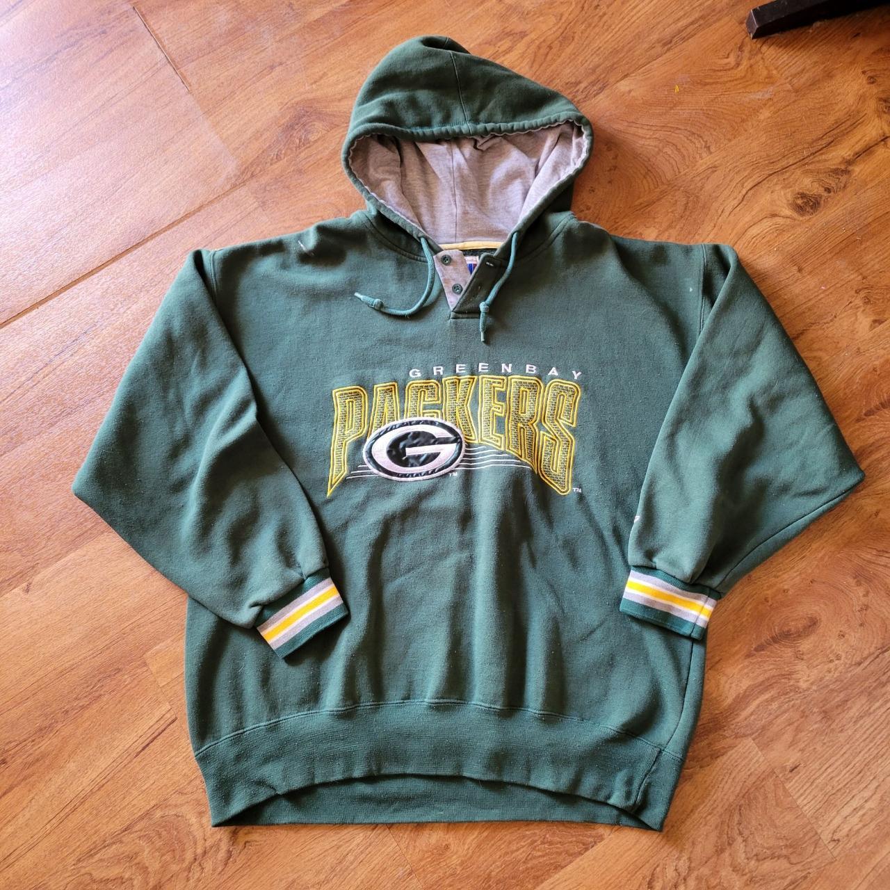 green bay packers sweatshirt no hood
