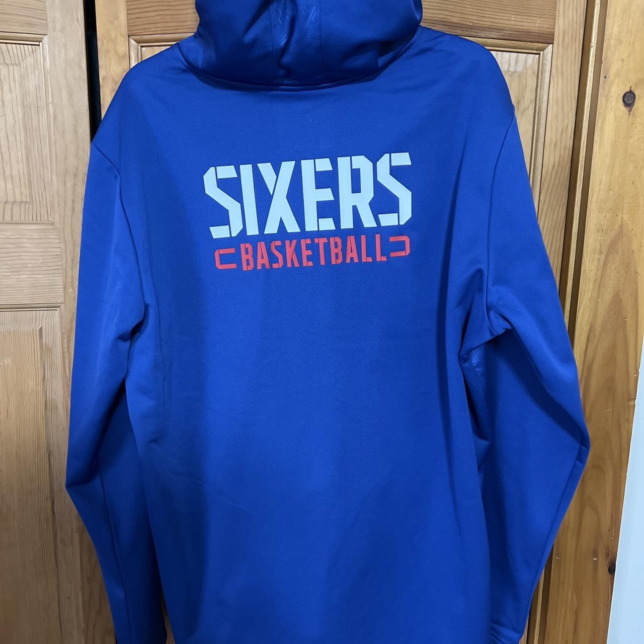 ✨NBA Philadelphia Seventy Sixers Zip Up Sweatshirt - Depop