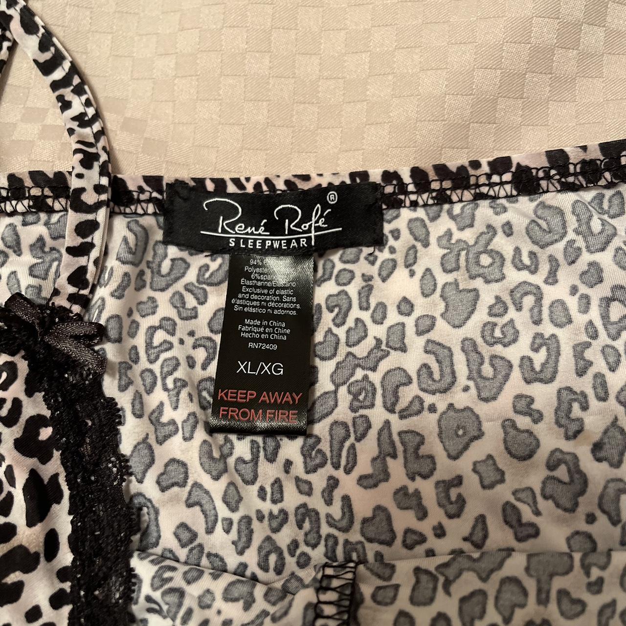 Rene rofe sleepwear online leopard