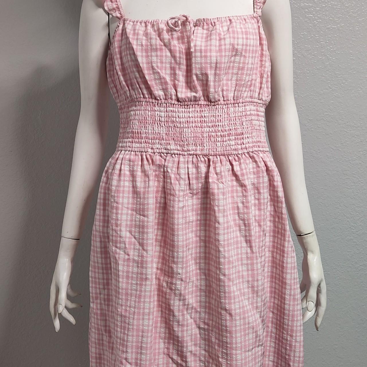 Wayf gingham clearance dress