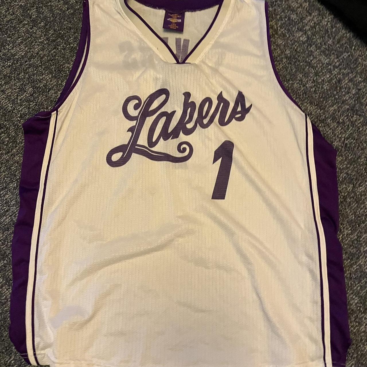 Vintage La Laker XL basketball Jersey - Depop