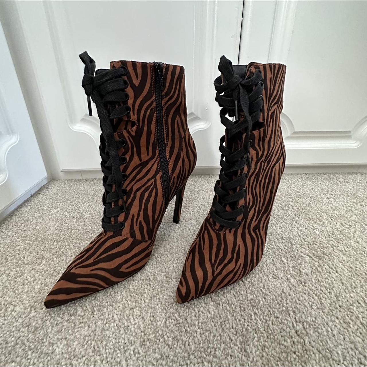 ASOS Women's Black and Brown Courts | Depop