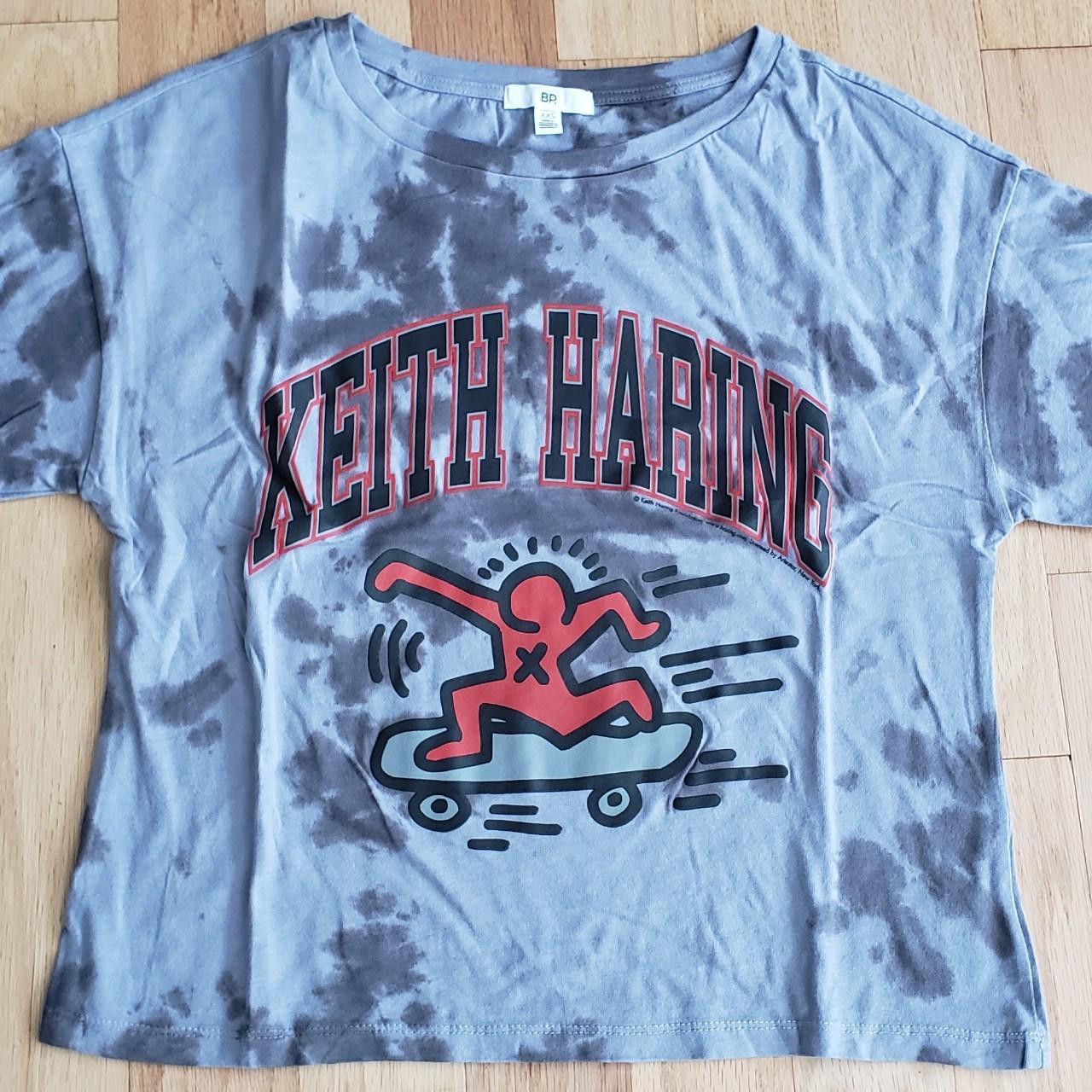 tie dye keith haring shirt
