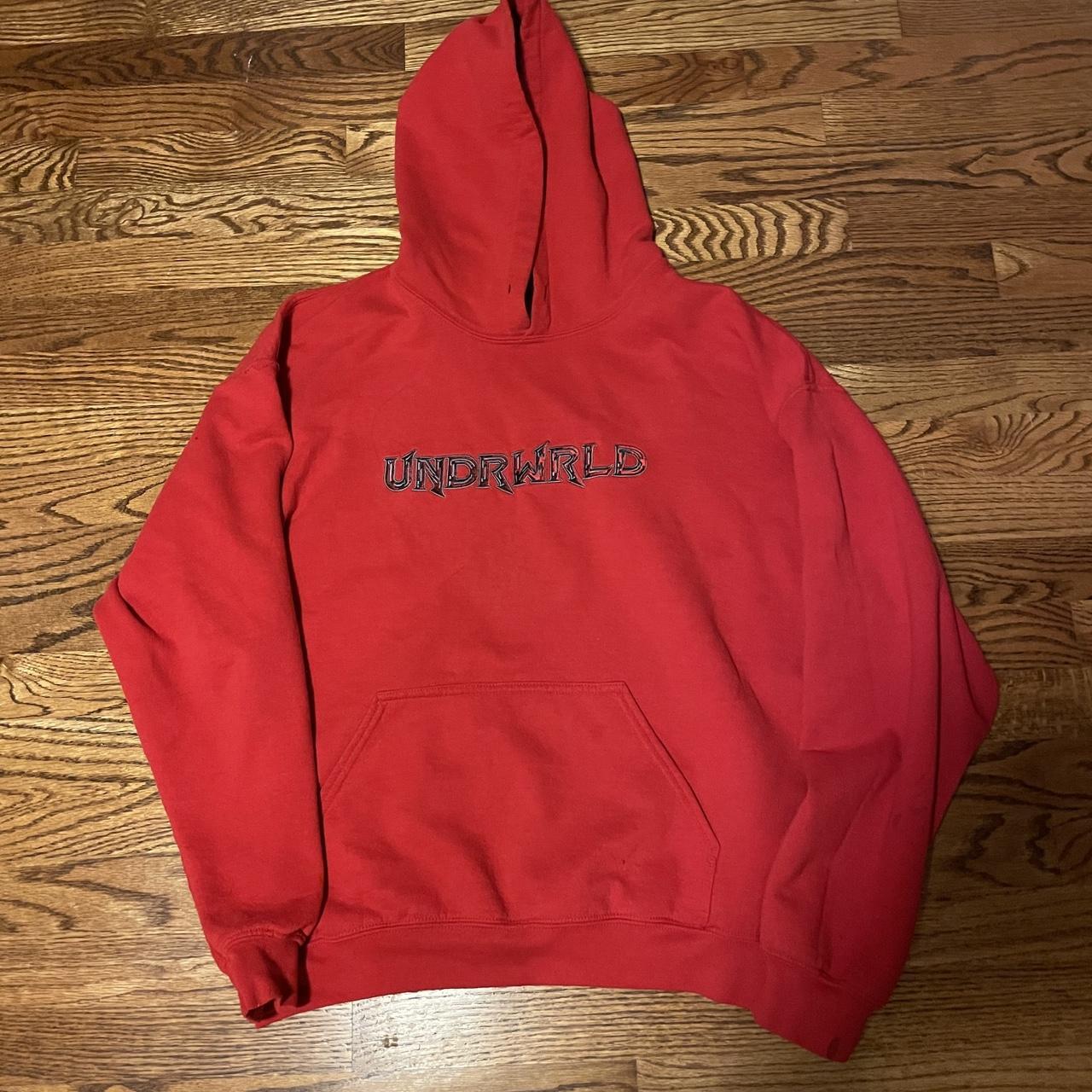 Baggy Y2K Hoodie - Depop