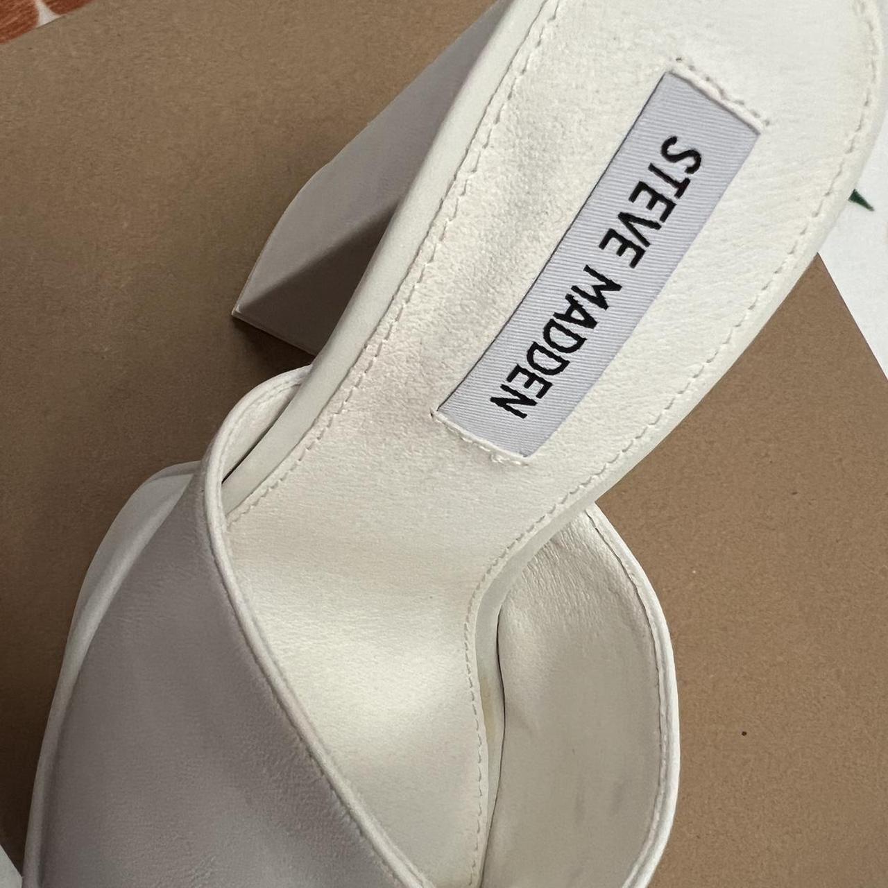 madden sandals white