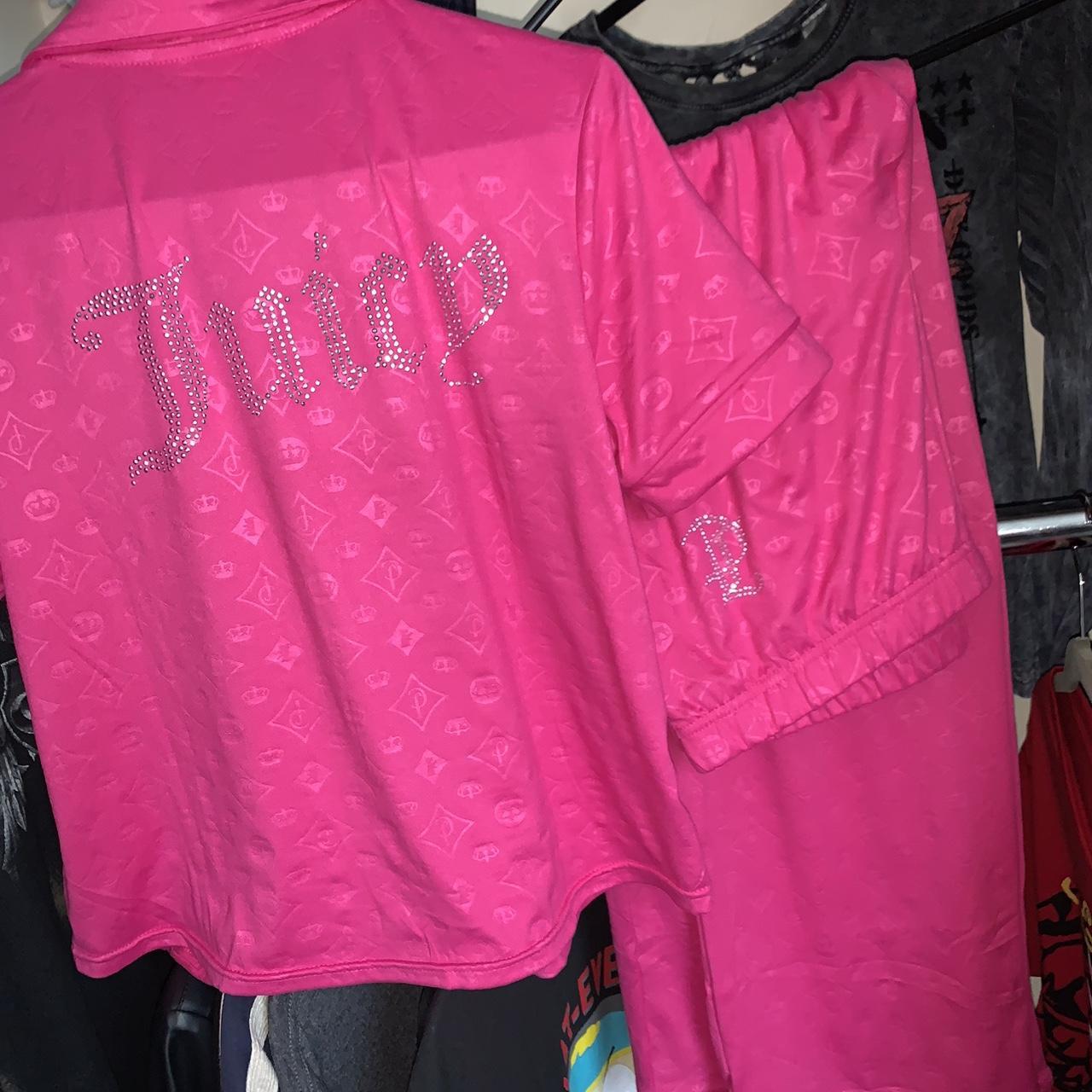 Juicy Couture pajama set ! • Super cute hot pink - Depop