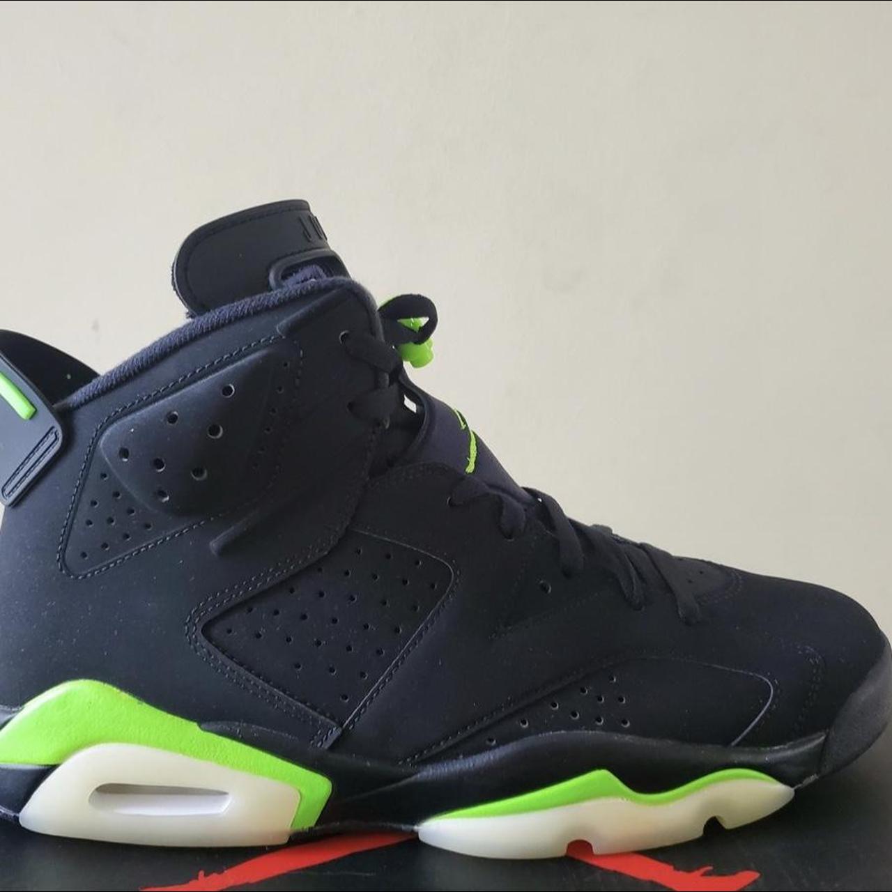 6s jordans green