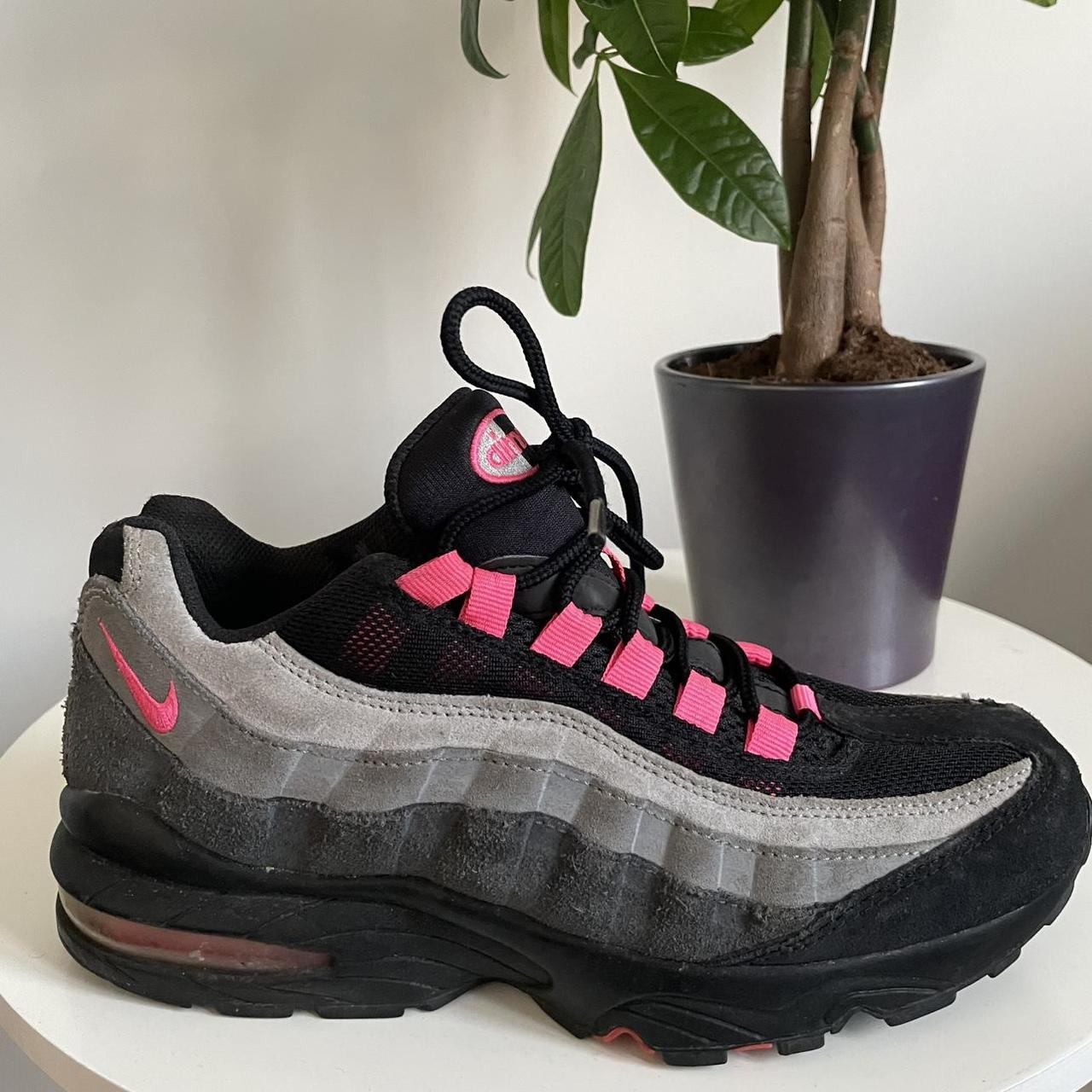 Pink nike-air-max-95s - Depop