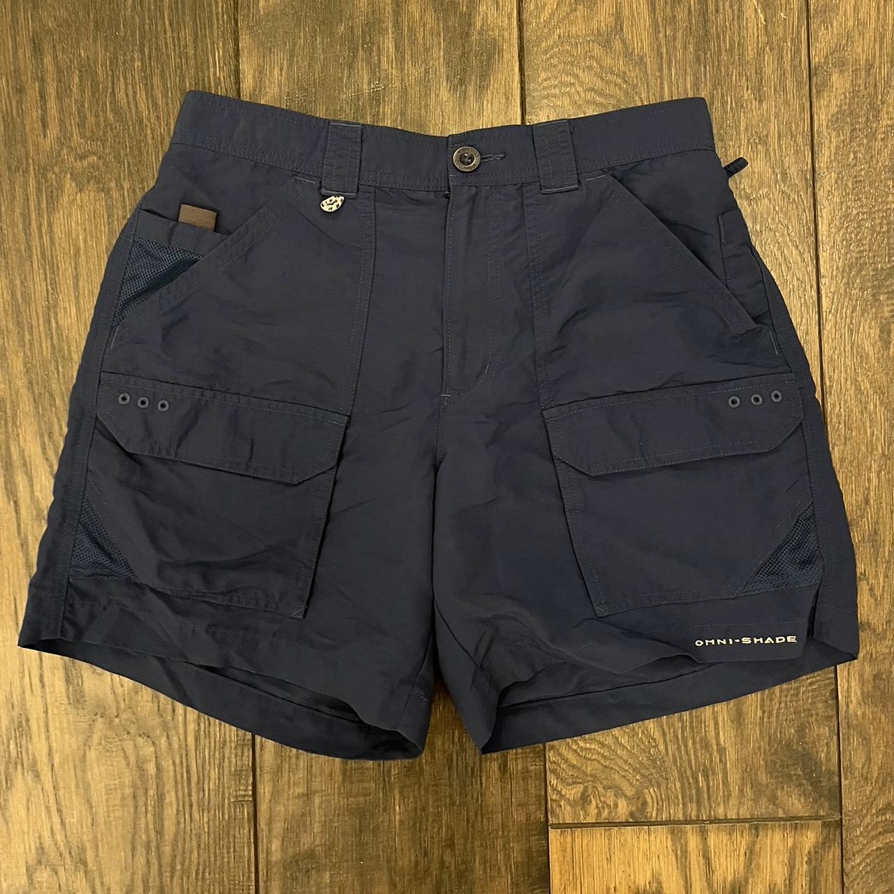 Columbia Sportswear Women's Navy Shorts | Depop