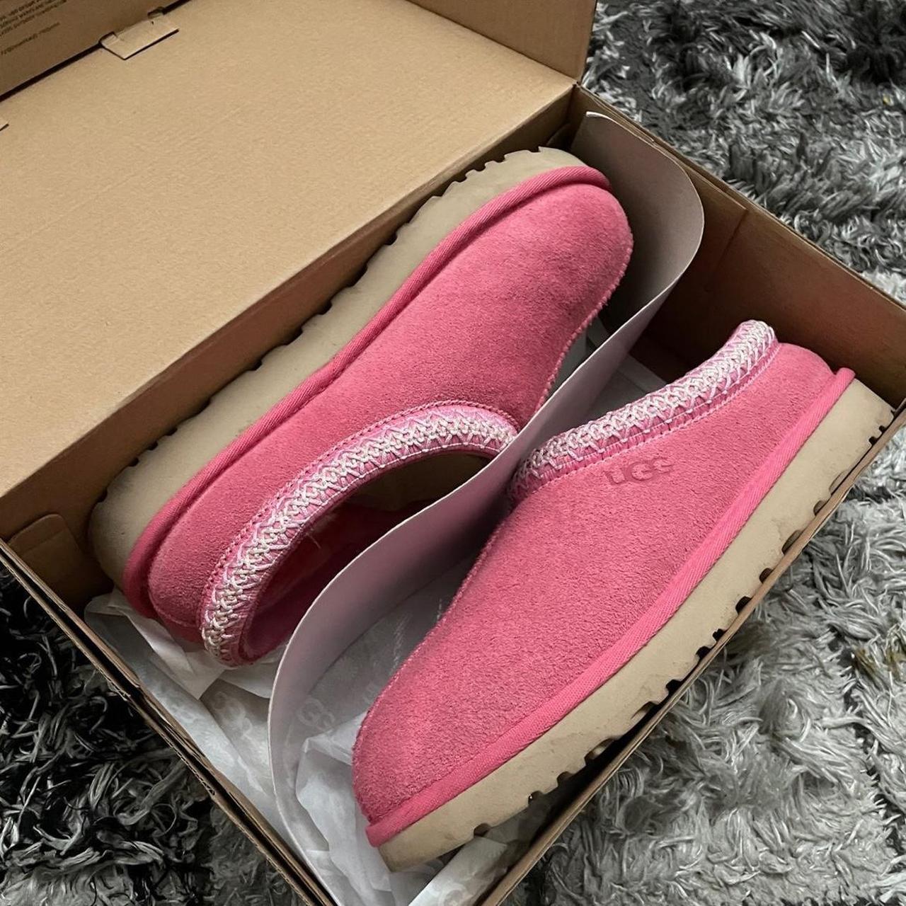 Pink rose Tasman Ugg slippers Women size 9 Great... - Depop