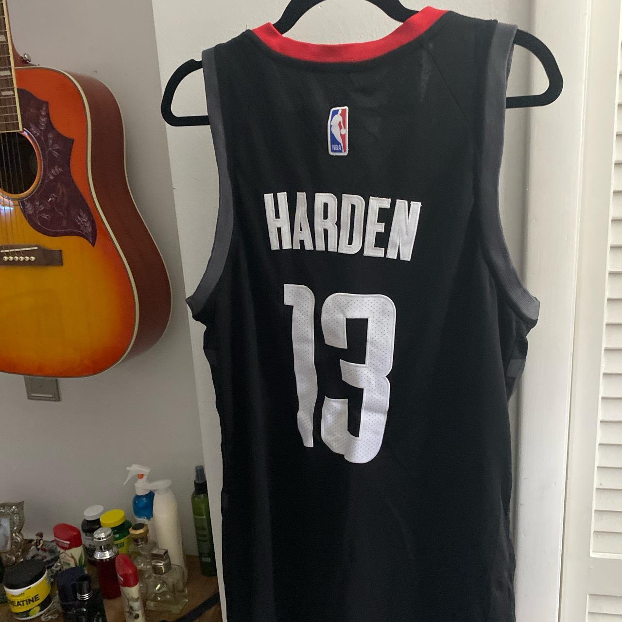 james harden black nike jersey