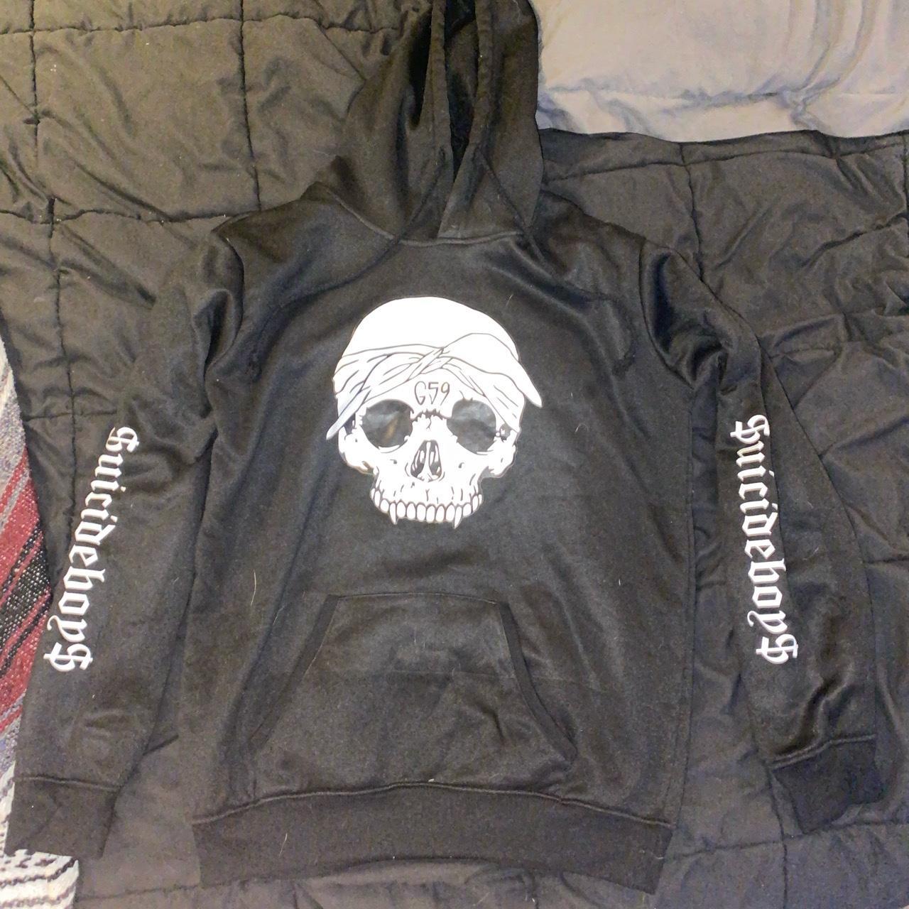 Large black $uicideboy$ merch. Never worn - Depop