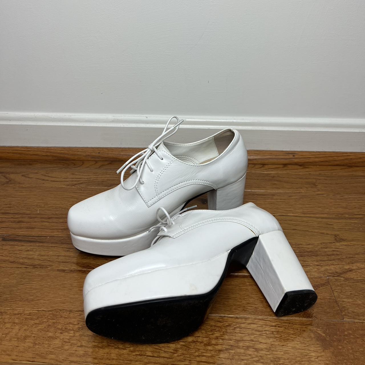 Women's White Brogues (2)