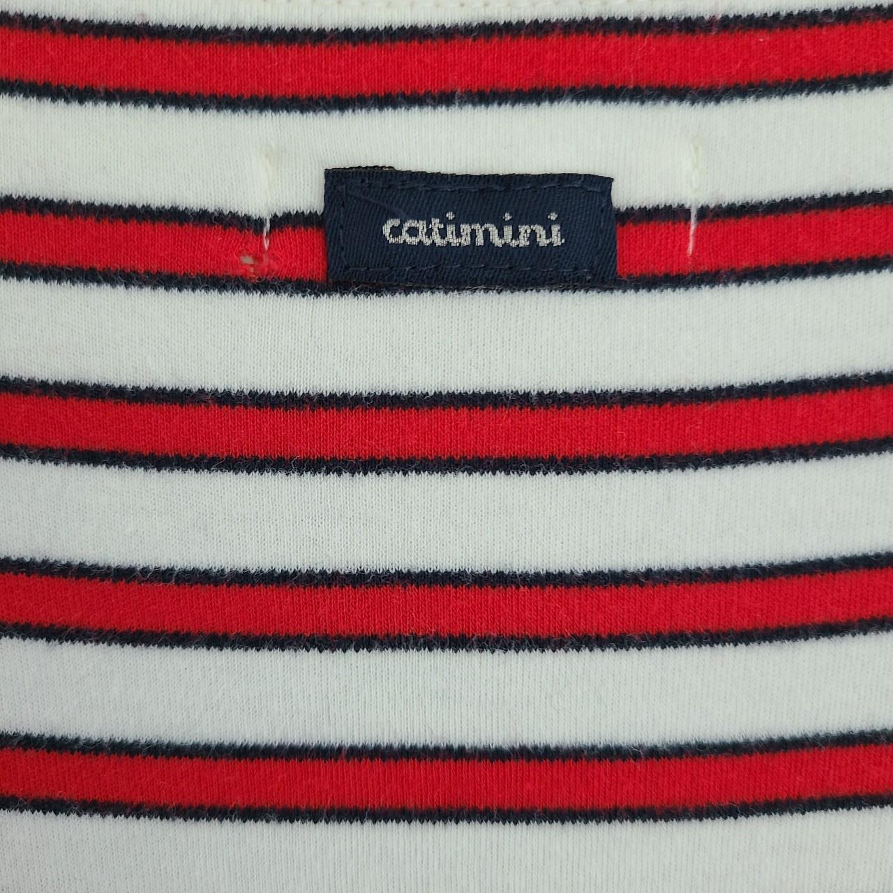 Catimini Red and Navy Dress (4)