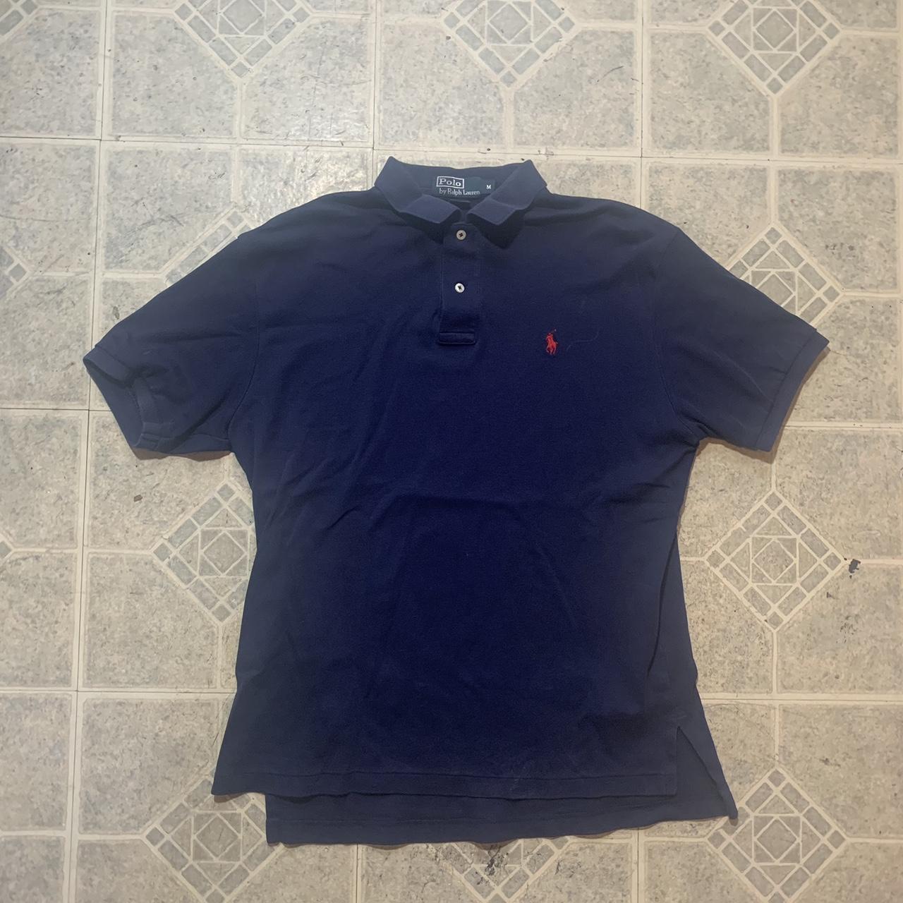 Polo Ralph Lauren Men's Navy And Red Polo-shirts 