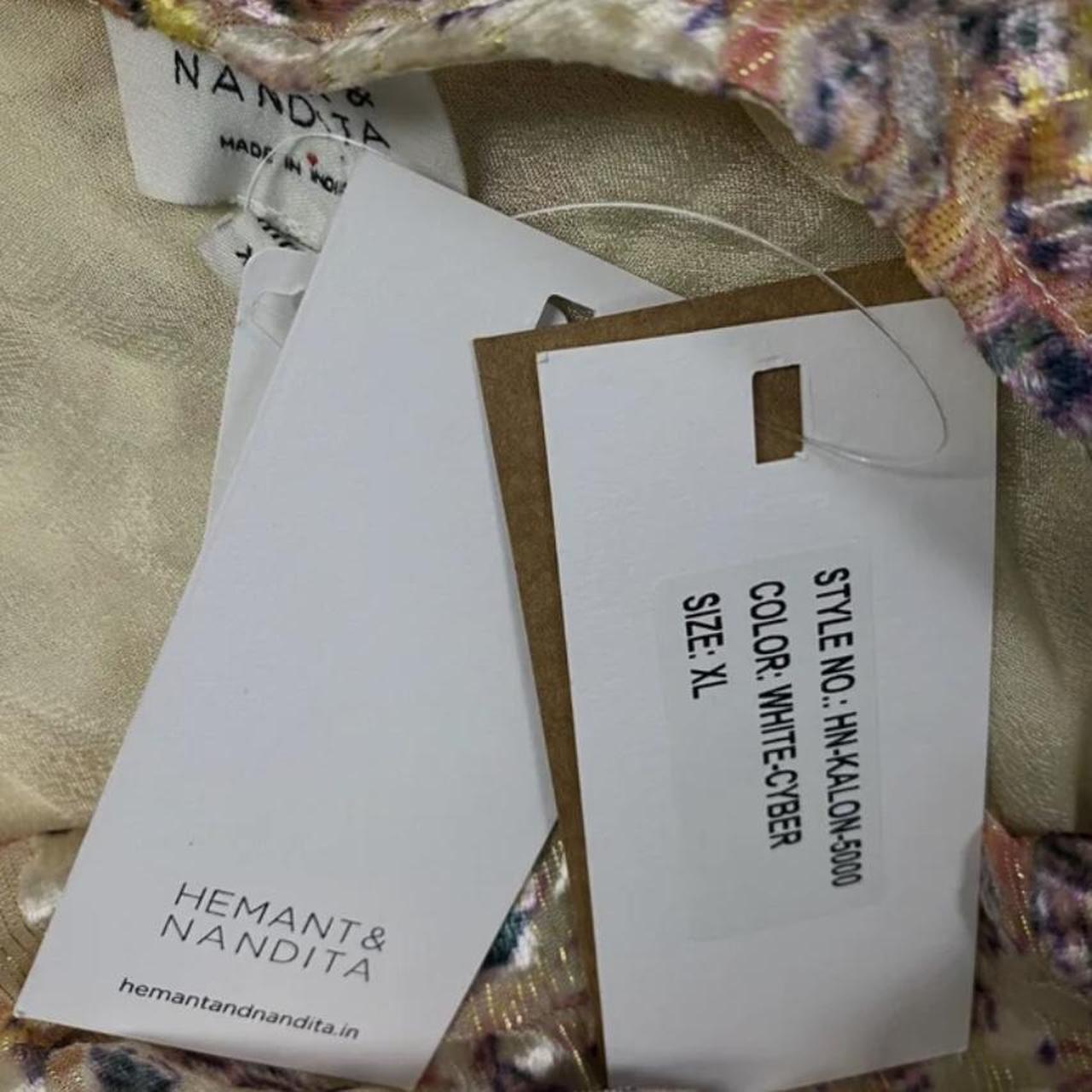 Hemant & Nandita Kalon Dress Self: 68% rayon, 27%... - Depop