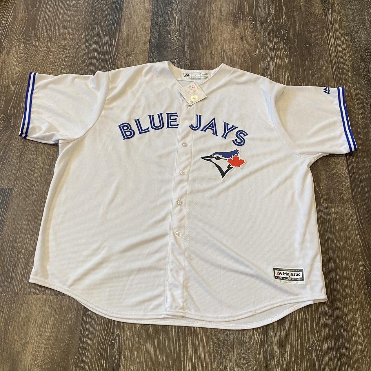MLB Toronto Blue Jays Jose Bautista Majestic Baseball Jersey 