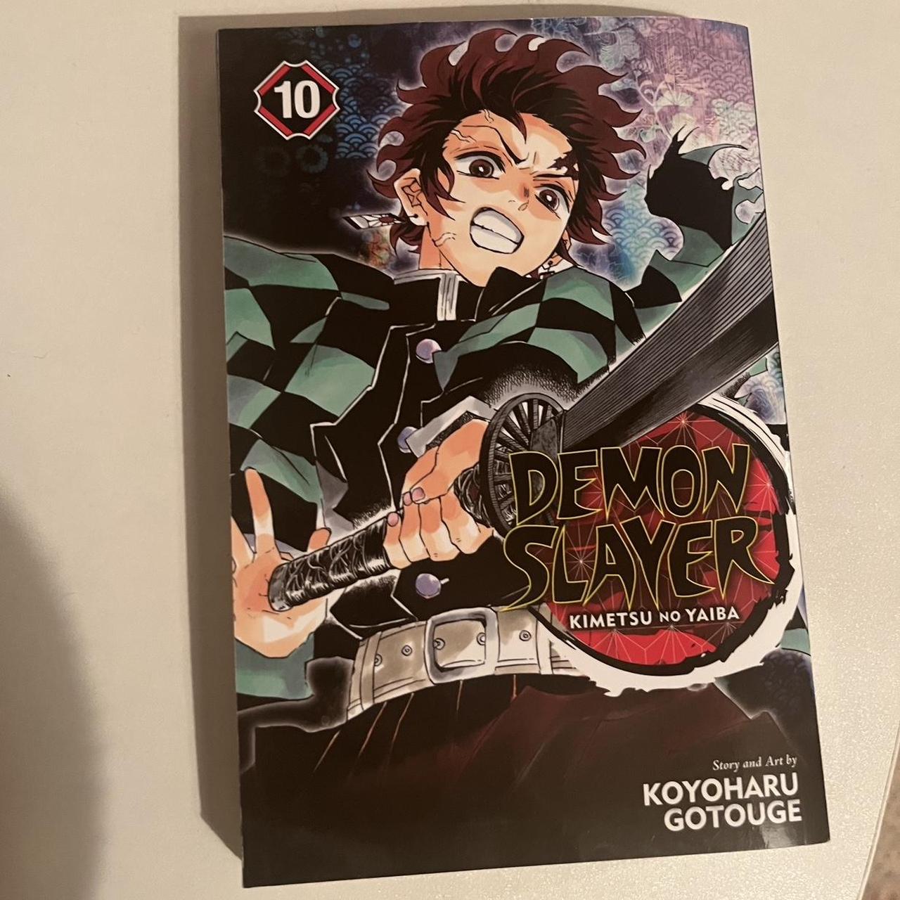 Demon slayer manga volume 10 Brand new haven’t used - Depop