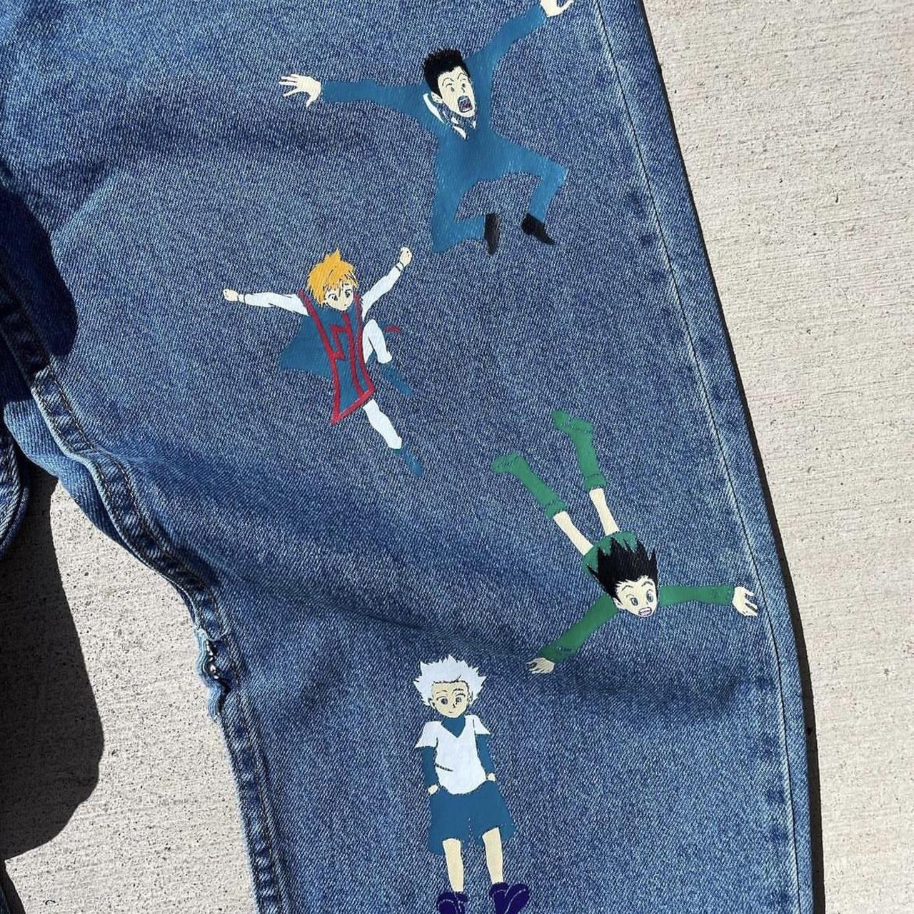Hunter x Hunter jeans - a few sizes available 🌊 💫... - Depop