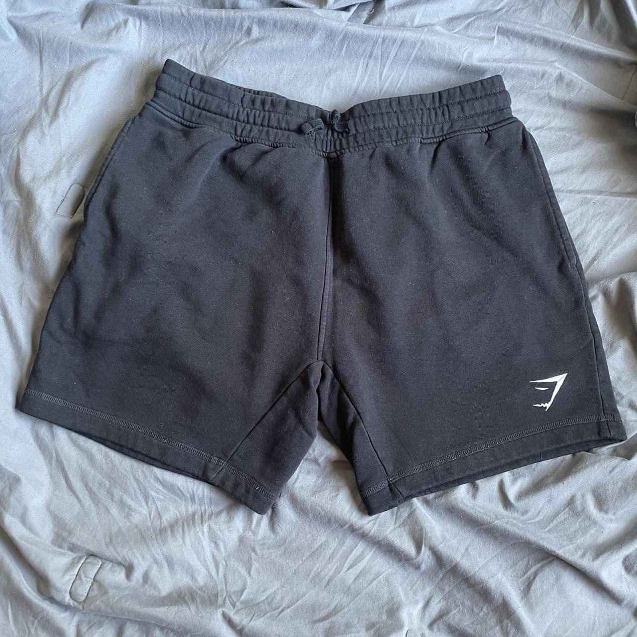 Gymshark Men's Black Shorts Depop