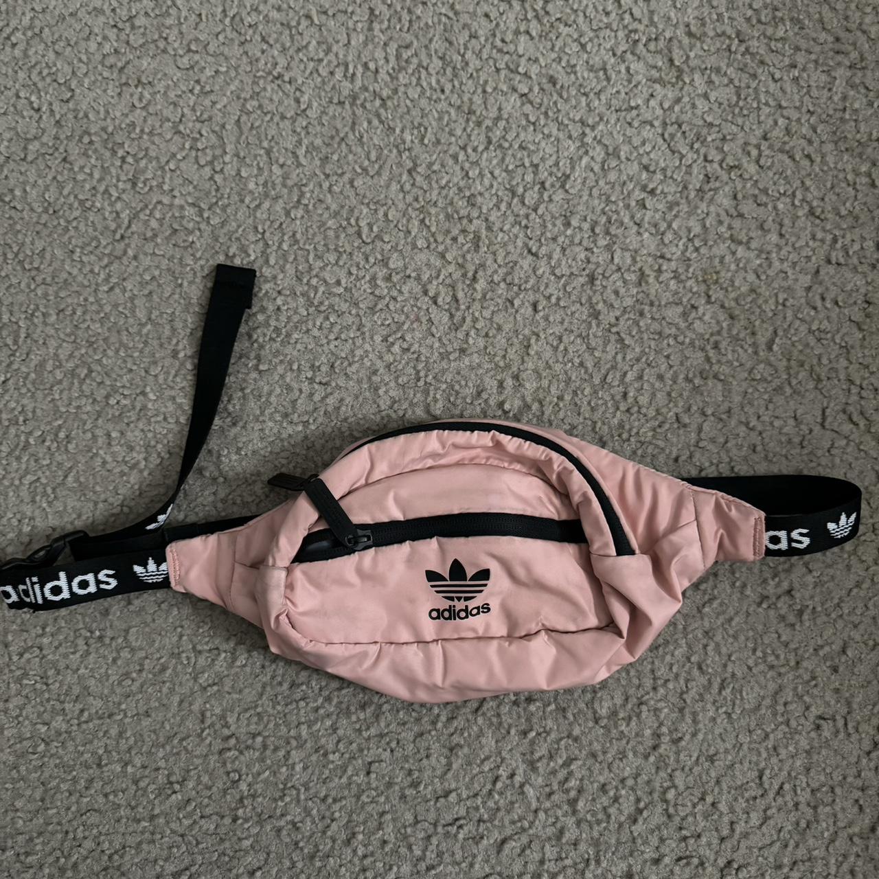 Adidas fanny pack pink online