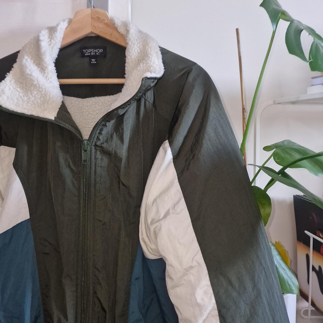 Retro Style Topshop / Topman Bomber Jacket Size -... - Depop