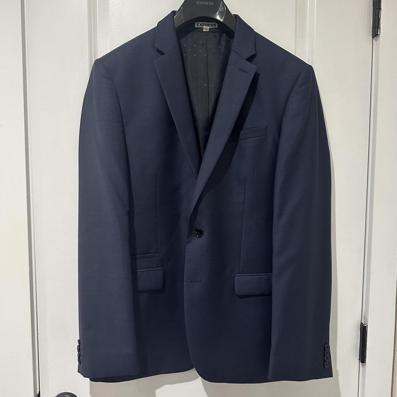 Express navy hot sale blue blazer