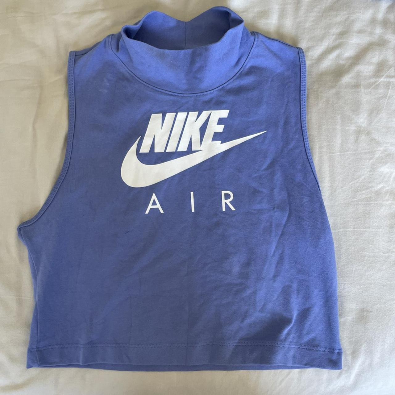 Nike air crop top some marks front and back as... - Depop