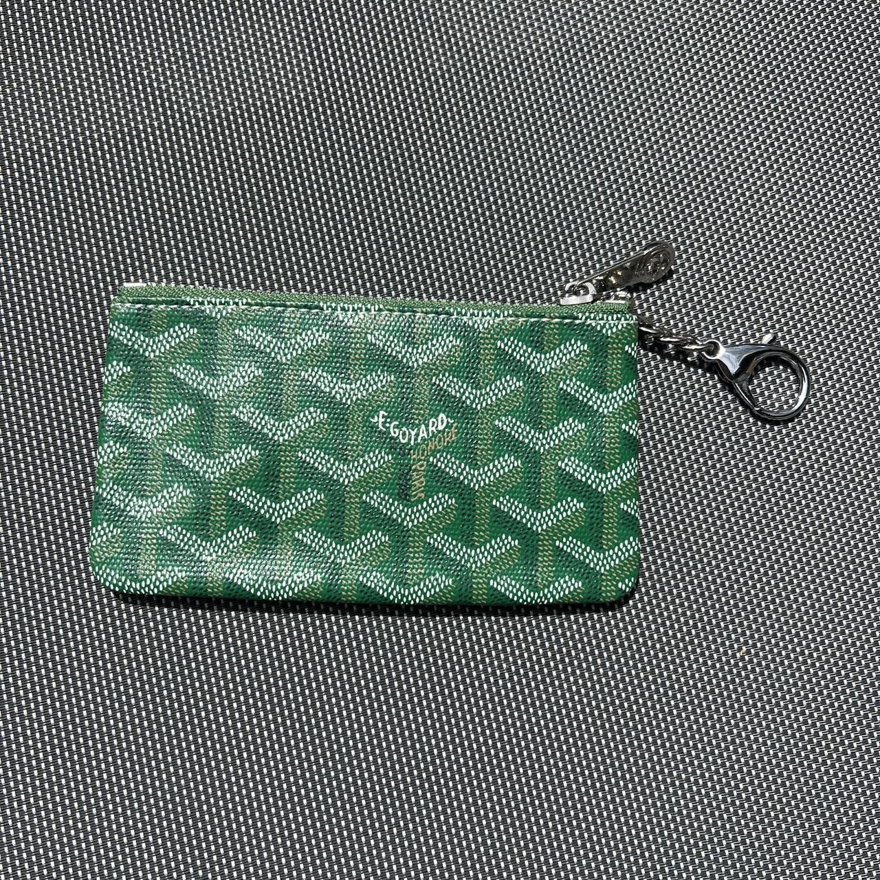 Goyard Women's Green Walletpurses Depop