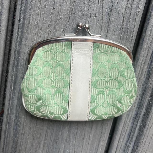 COACH clasp purse coin purse