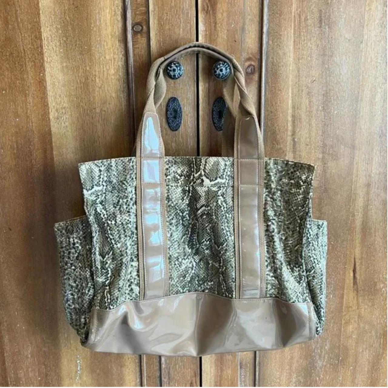 TORY BURCH GREEN TOTE never used brand new - Depop