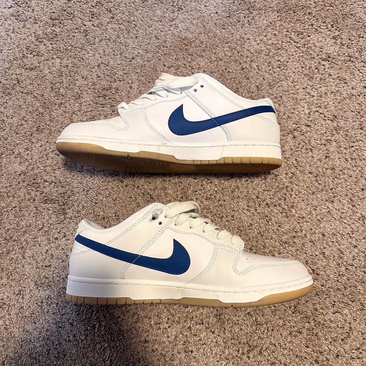 Nike dunk lows “sail game royal gum” SEND IN OFFERS!! Depop