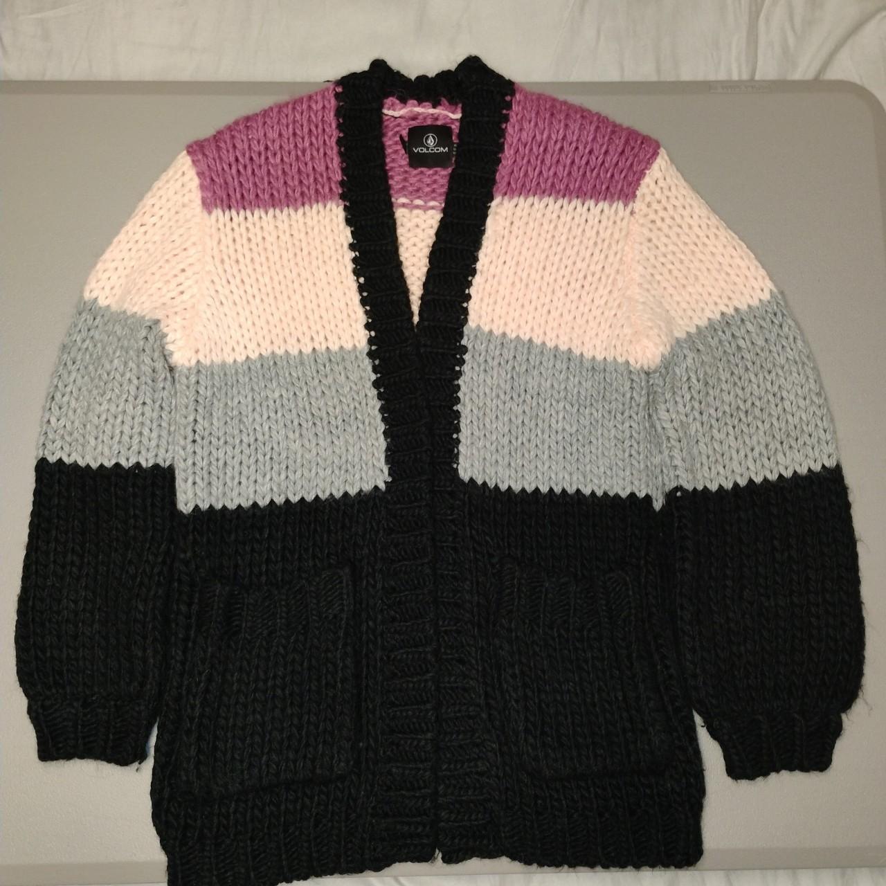 Volcom Women's Cardigan - Multi - S – Volcom Knit… - image 1