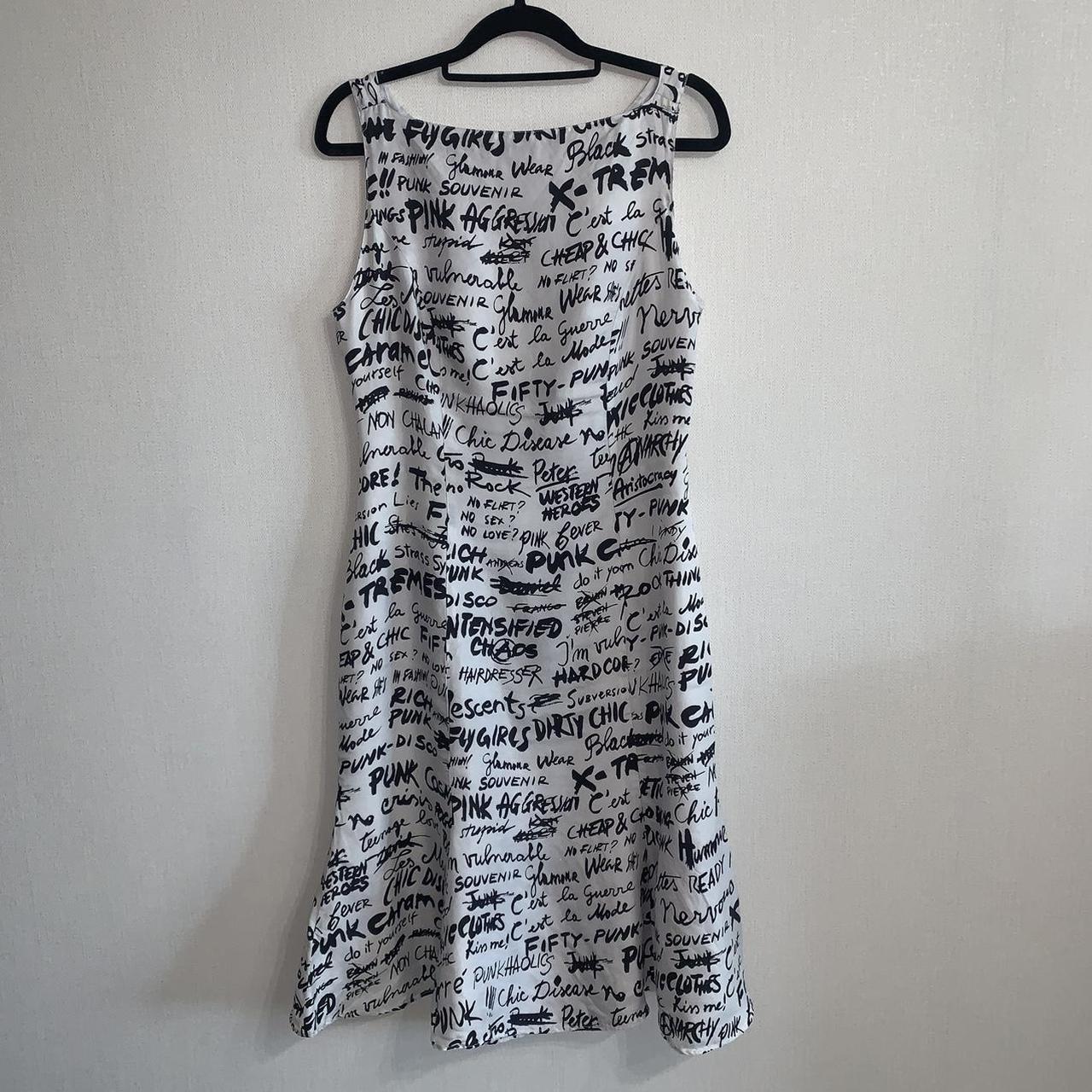 Moschino Cheap & Chic Women's White and Black Dress (4)