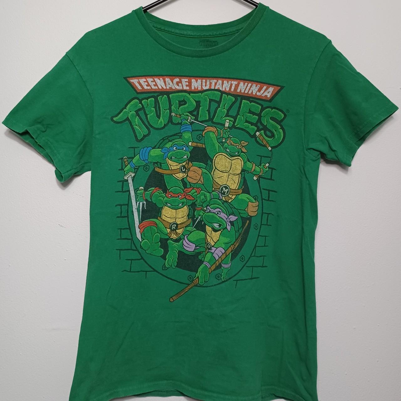  Nickelodeon Ninja Turtles Shirt With Mask and Raphael