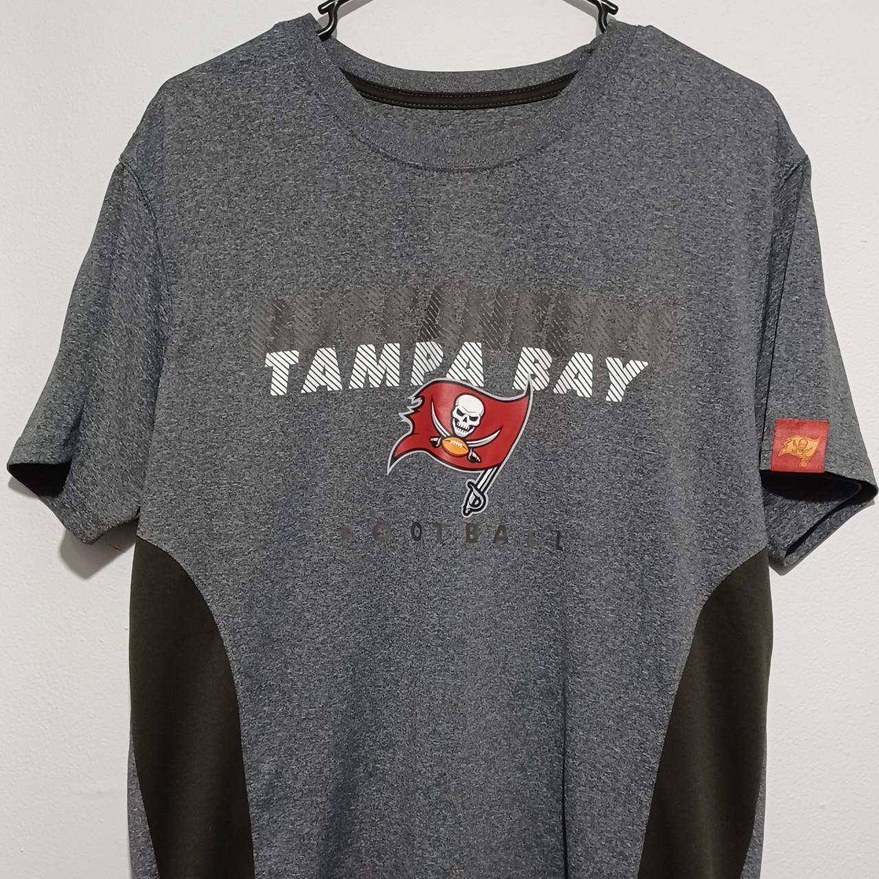 Tampa Bay Buccaneers NFL Apparel Team Dri Fit Gray - Depop