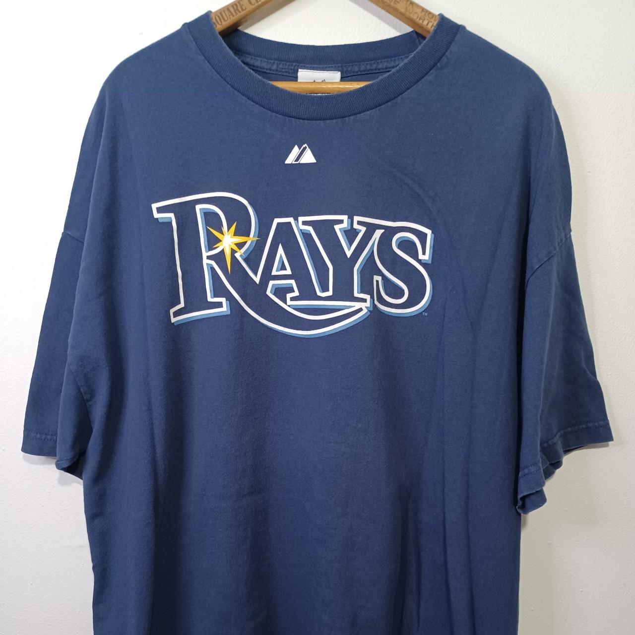 Vintage Tampa Bay Rays MLB Baseball Majestic Men's - Depop