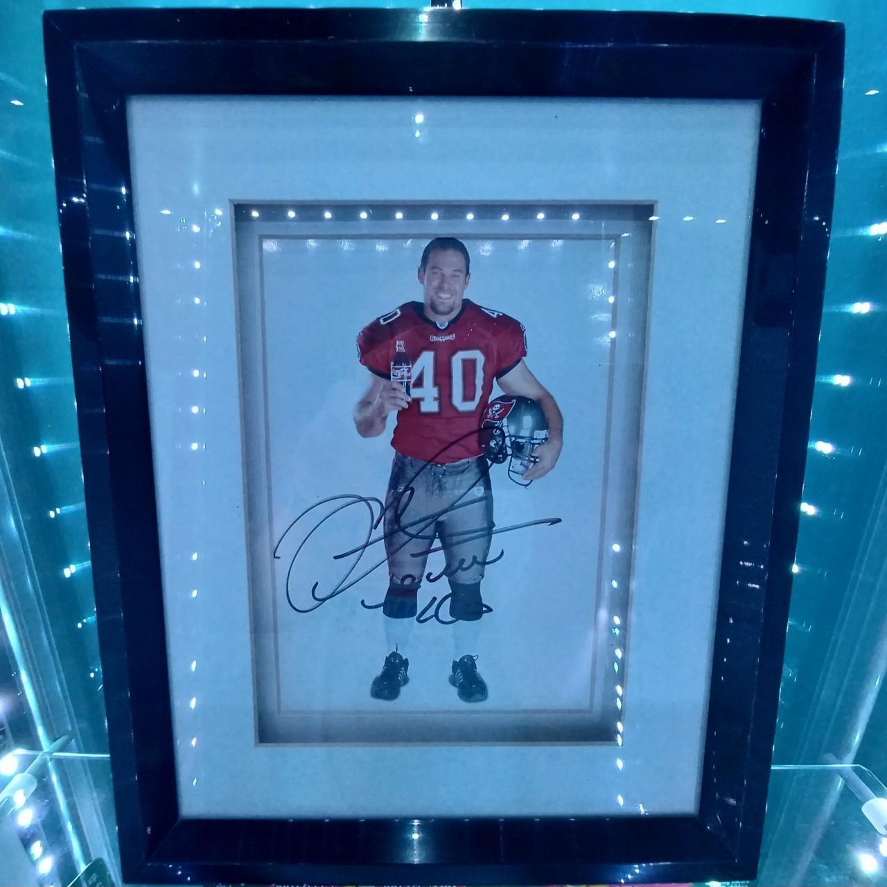 Mike Alstott Autographed Signed Framed Tampa Bay Buccaneers 