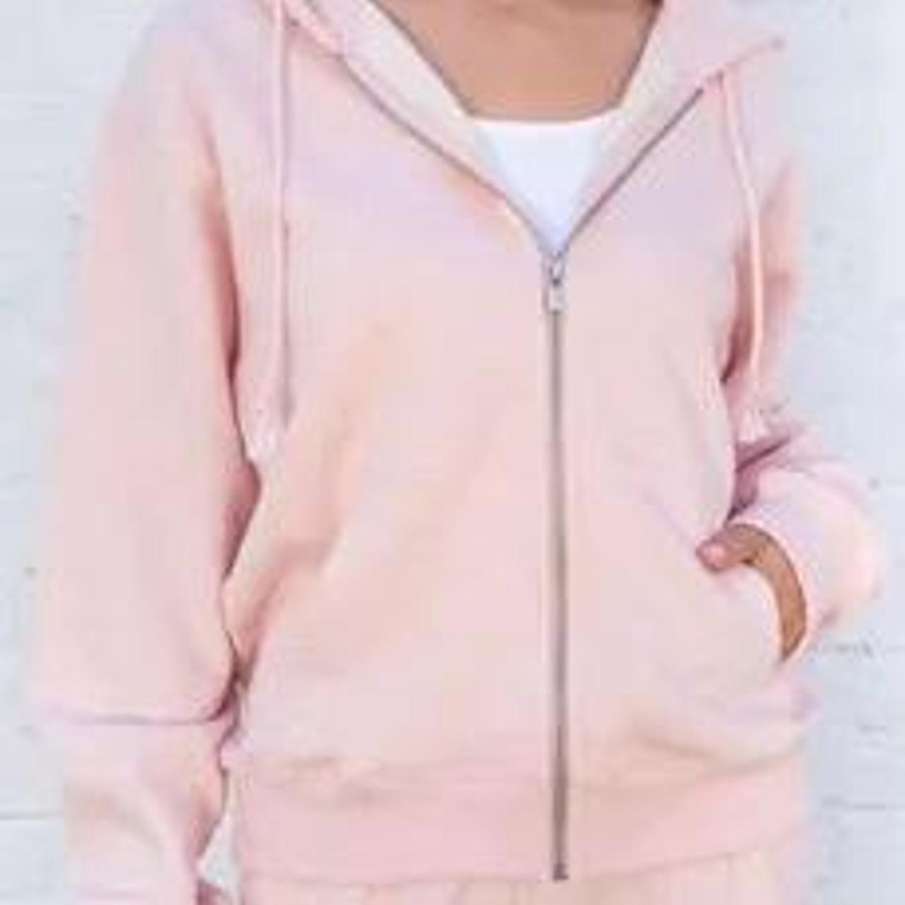 Brandy Melville Christy hoodie zip up! originally... Depop